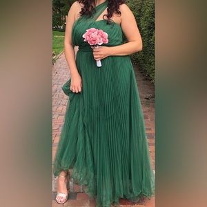 ASOS Brand Size 16 Forest Green- Only worn once
